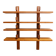 Etagère ou bibliothèque en orme naturel, Pierre Chapo, années 1980.