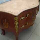 Curved Louis XV style dresser