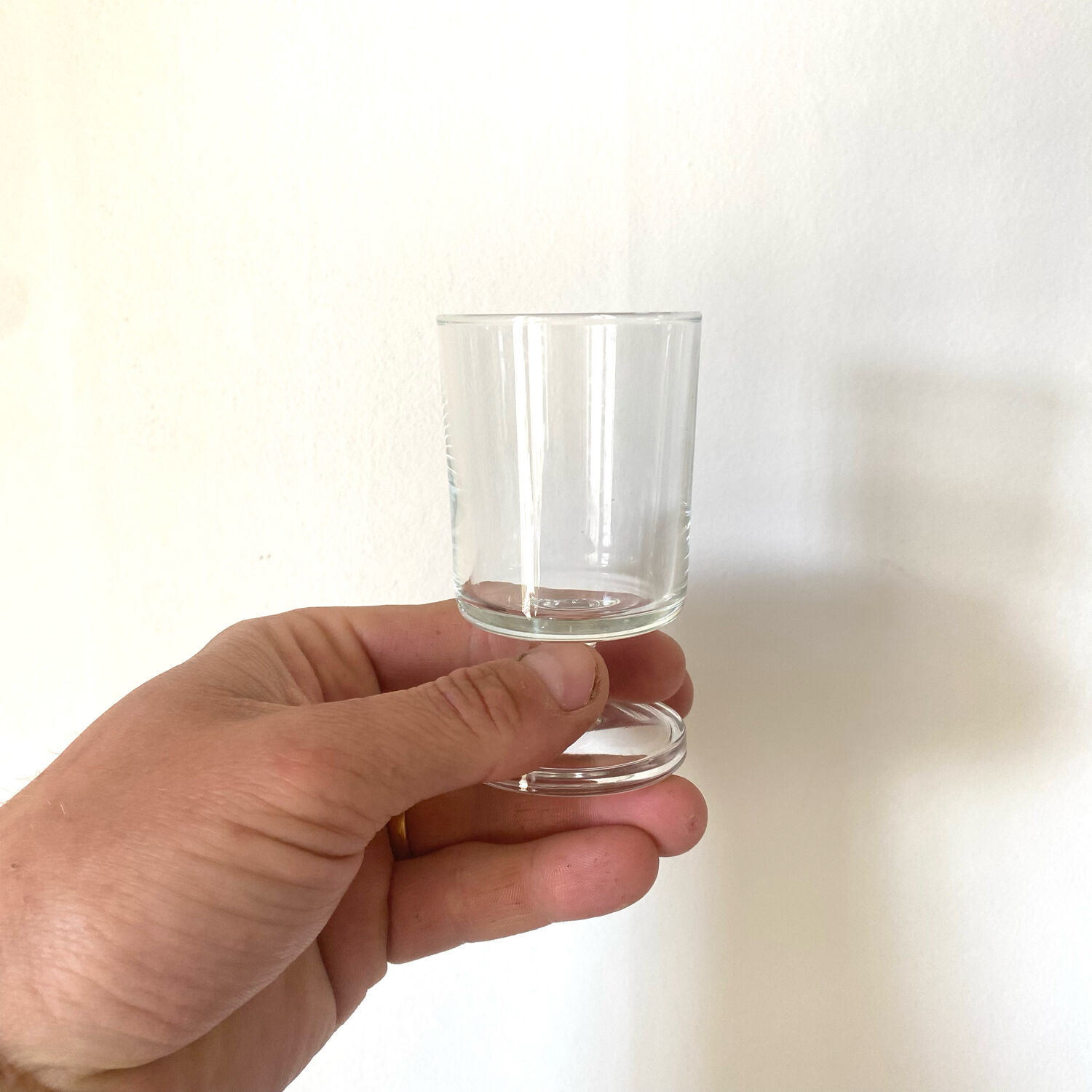 Luminarc transparent rider white wine glass service