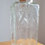 Pressed glass jar