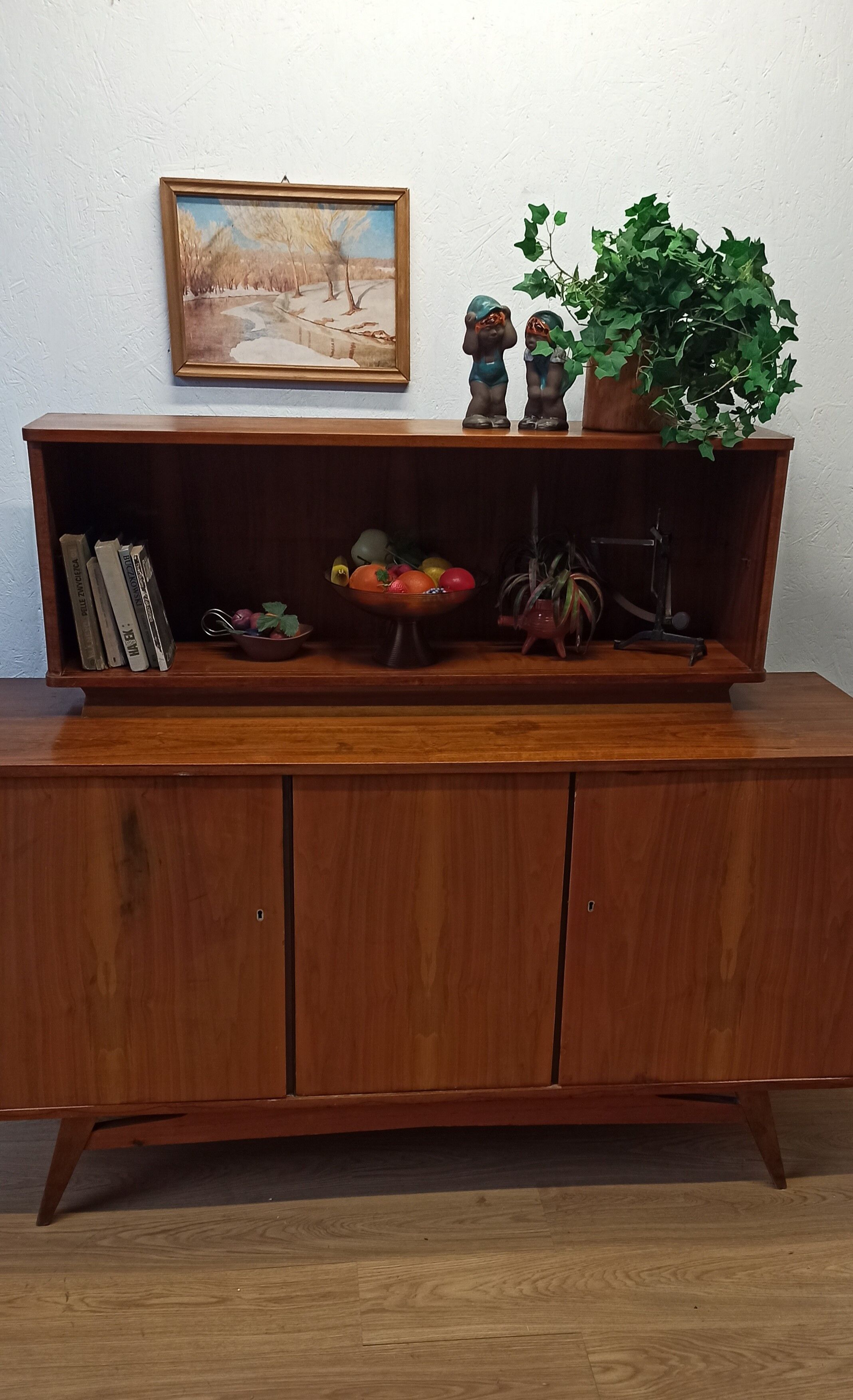 Modernist bookcase of the 1960s