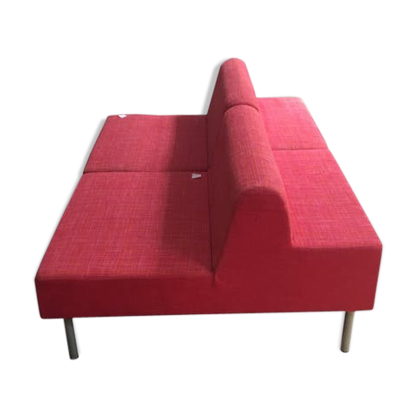 Pair of fuchsia chairs fabric