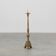 Large copper church candle holder, France 19th century