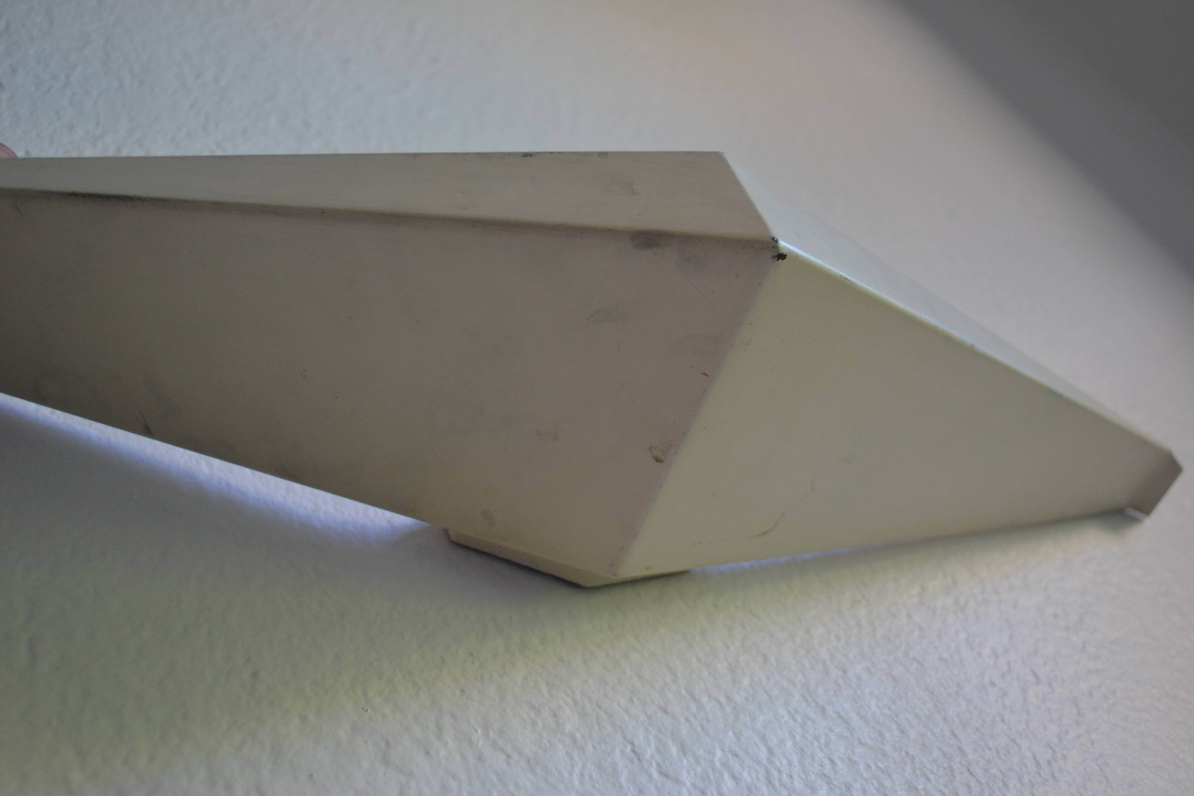 Pair of modernist reconstruction wall lamps