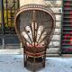 Fauteuil « Emmanuelle » en rotin, 1970