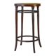 Tabouret : Bois-courbé, par Fischel vers 1900 ,canné.