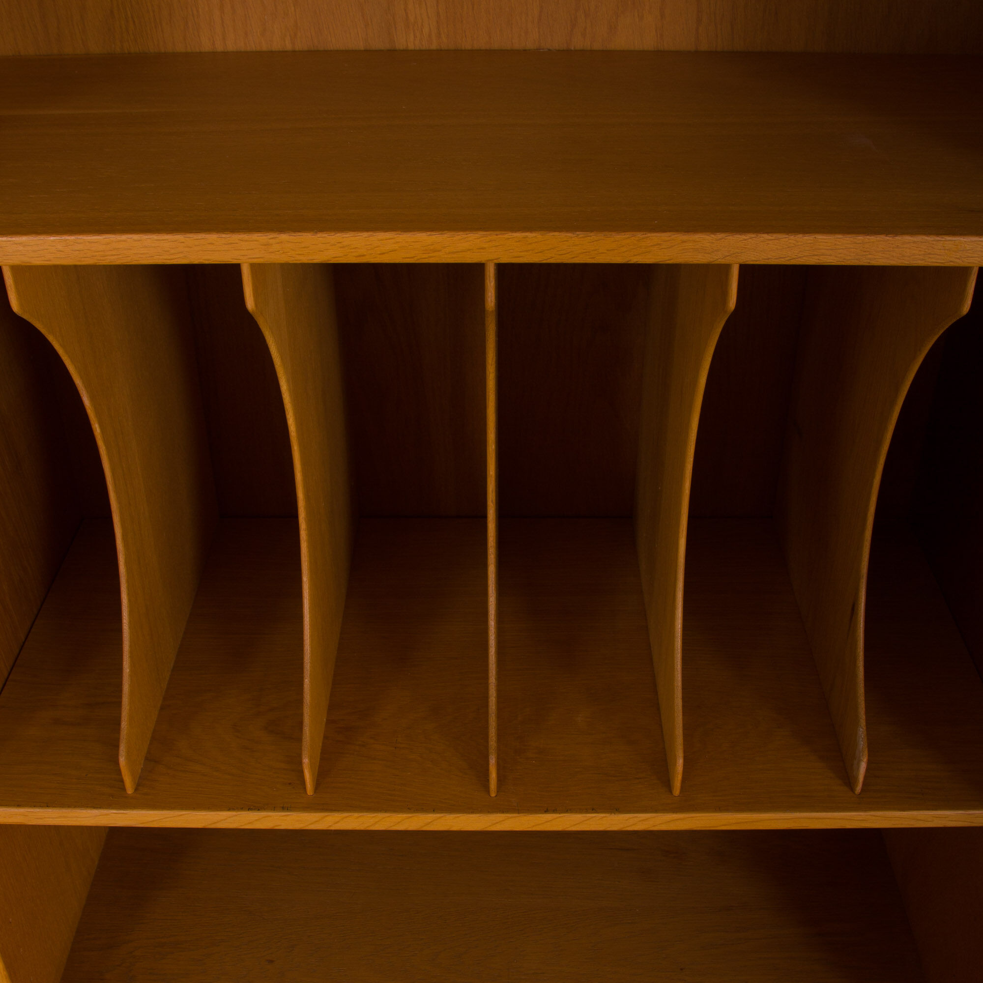 Modular oak shelving unit by Borge Mogensen for Karl Andersson & Soner