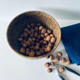 Signed sandstone bowl