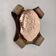 rare handmade solid copper Stilnovo Style Theatre Wall Light, Italy 1950s