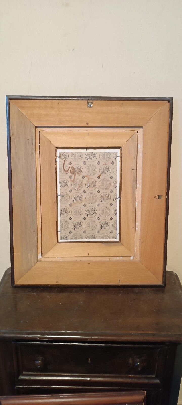 Painting figures oil on canvas board UGO PAZZI