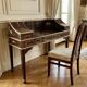 Chinese table with the vintage chair.