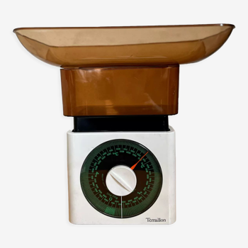 Balance Terraillon blanche vintage 1970