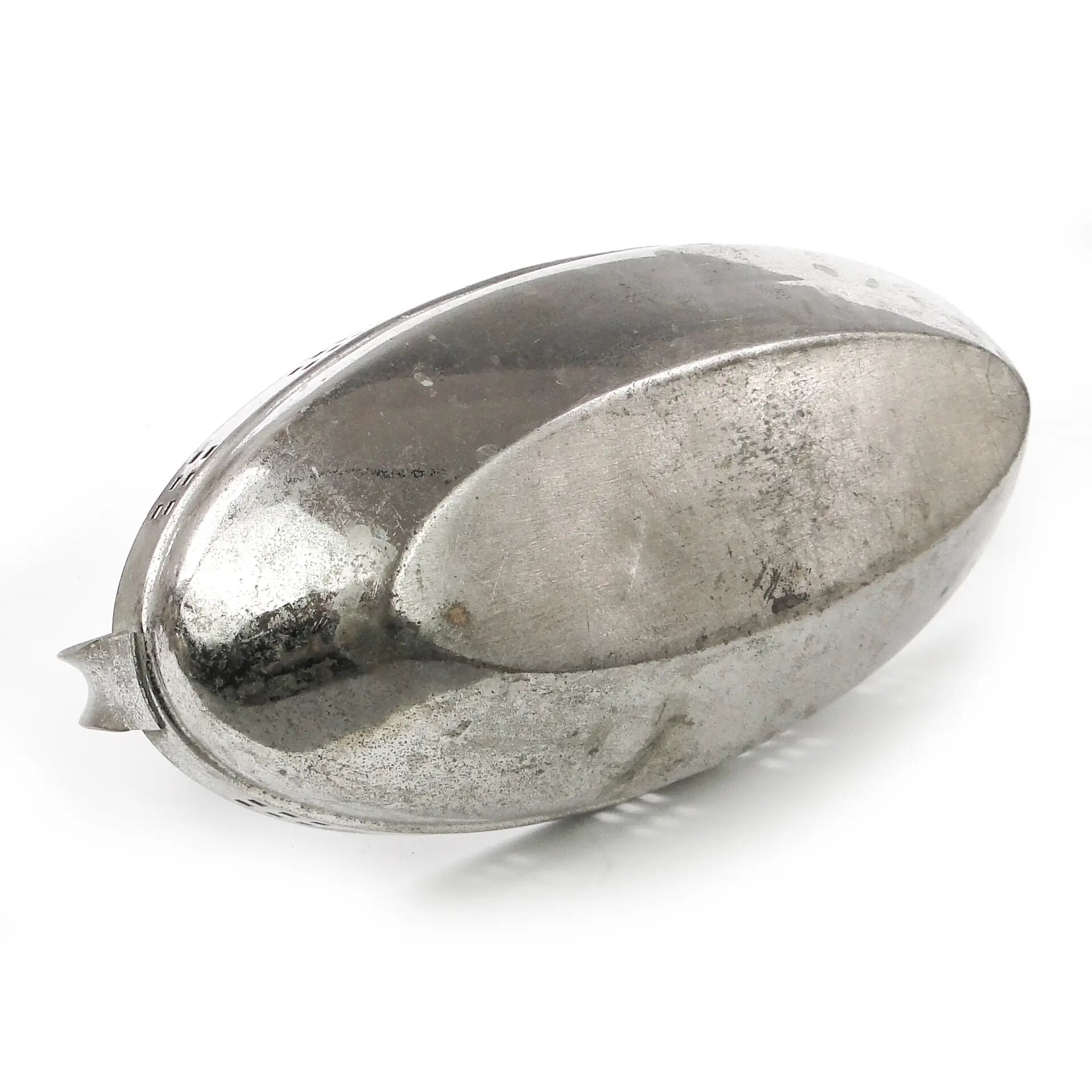 Viennese Secession nut basket, silver-plated brass, Austria, early 20th century