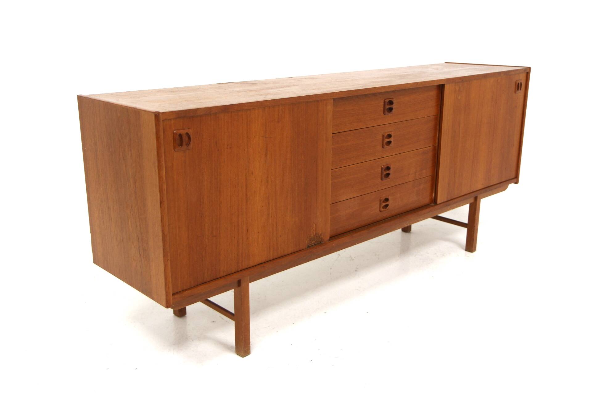 Scandinavian teak sideboard "Korsör", Möbel-Ikea, Sweden, 1960