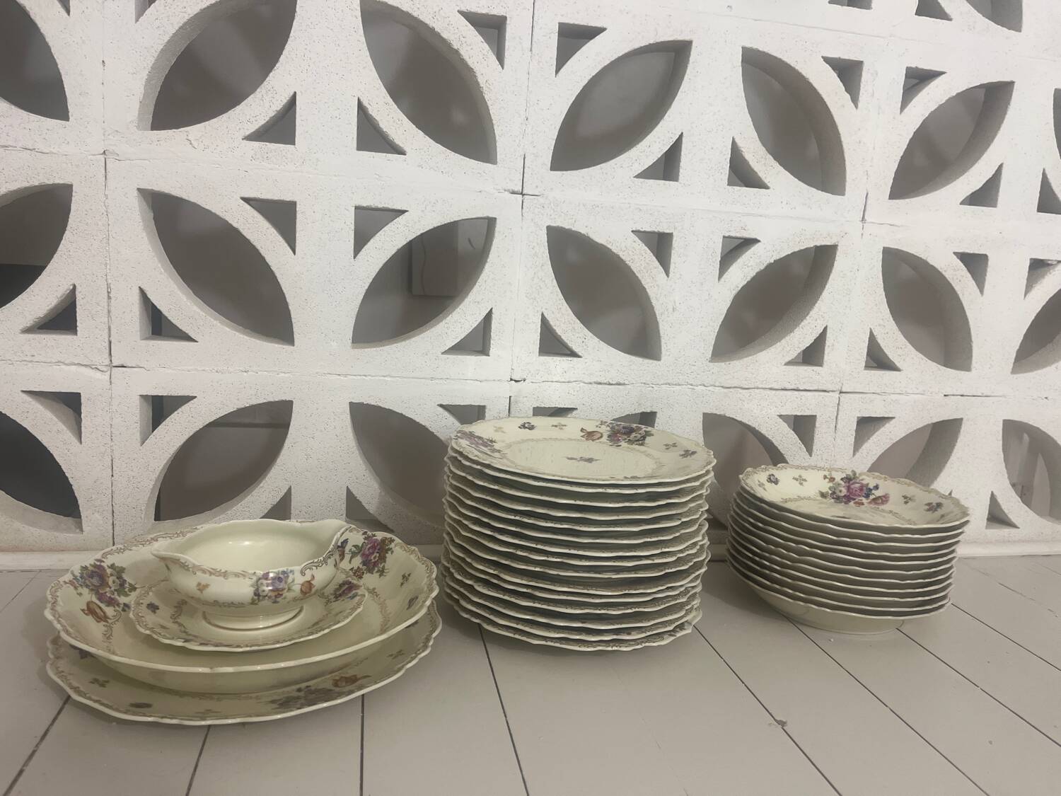 Limoges dinnerware set