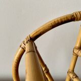 Vintage bamboo magazine rack