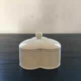 Porcelain clover sugar bowl