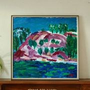 Colourful landscape motif by ERP