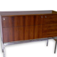 BAR  Danois année 50 60  Bodil Kjaer palissandre et chrome Danish