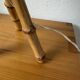 1960s rattan desk or table lamp