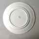 Round dish Digoin Sarreguemines, ivory