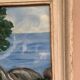 Mid-Century Oil on Panel “Tree” by Unknown, Vintage & Framed 34 × 29 cm