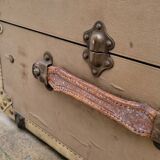 Old suitcase travel trunk early 1900s