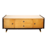 vintage furniture low chest of drawers reading corner, music, TV unit