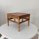 Vintage bamboo bedside table from the 70s.