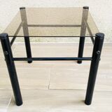 Vintage coffee table signed Yves Boutboul