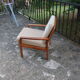 Fauteuil Dyrlund des années 60