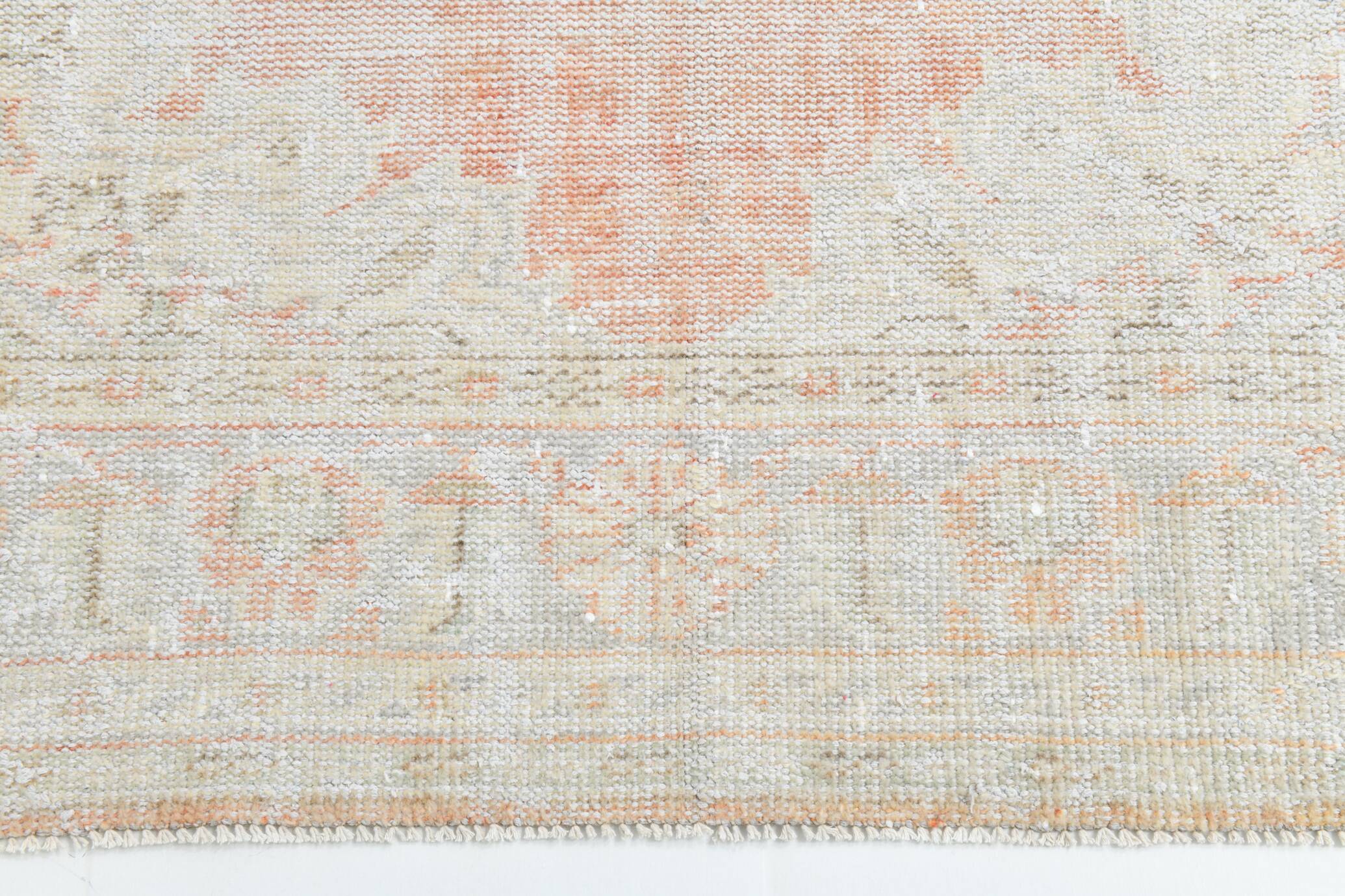 7x10 Rug For Living Room Pale Red Persian Rug, 229x326Cm