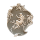 Empty decorative pocket art nouveau 1900