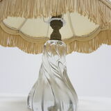 Vintage baccarat crystal lamp