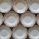 Lot de 10 assiettes creuses en Terre de Fer service Versailles