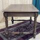 Oak desk with a drawer, work from the 1930s.