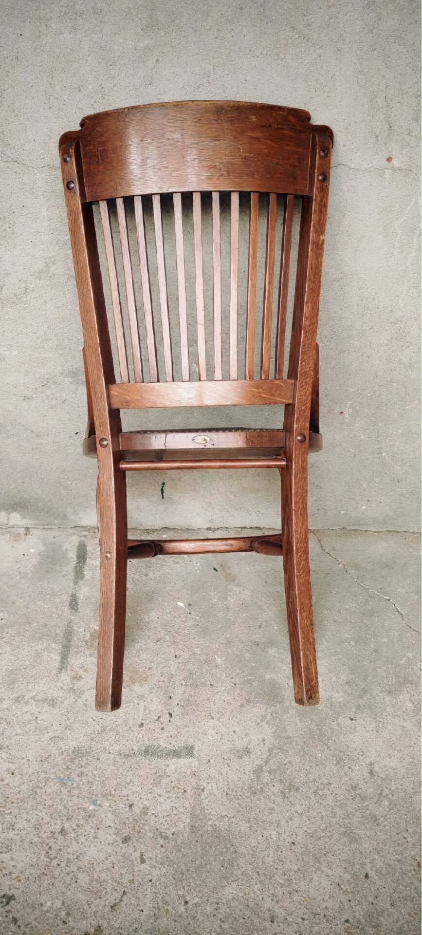 Antique writer's chair