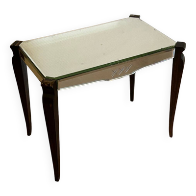 Table d’appoint miroir art déco