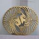 Golden table mat