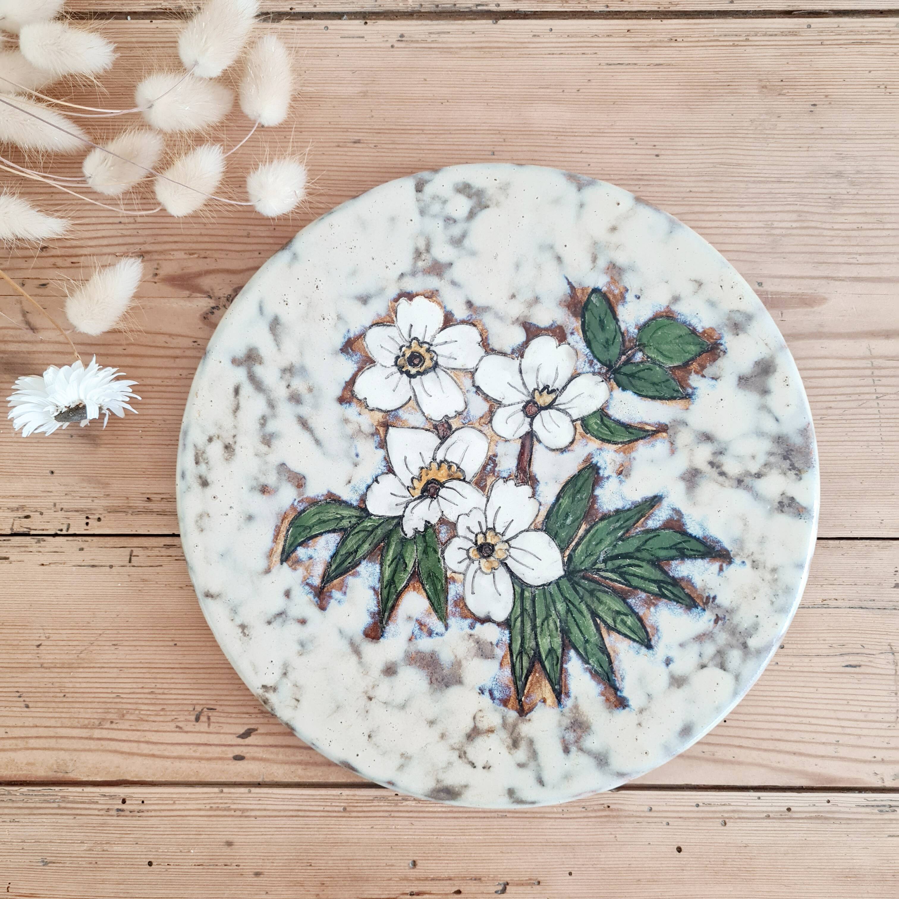 Vallauris ceramic trivet