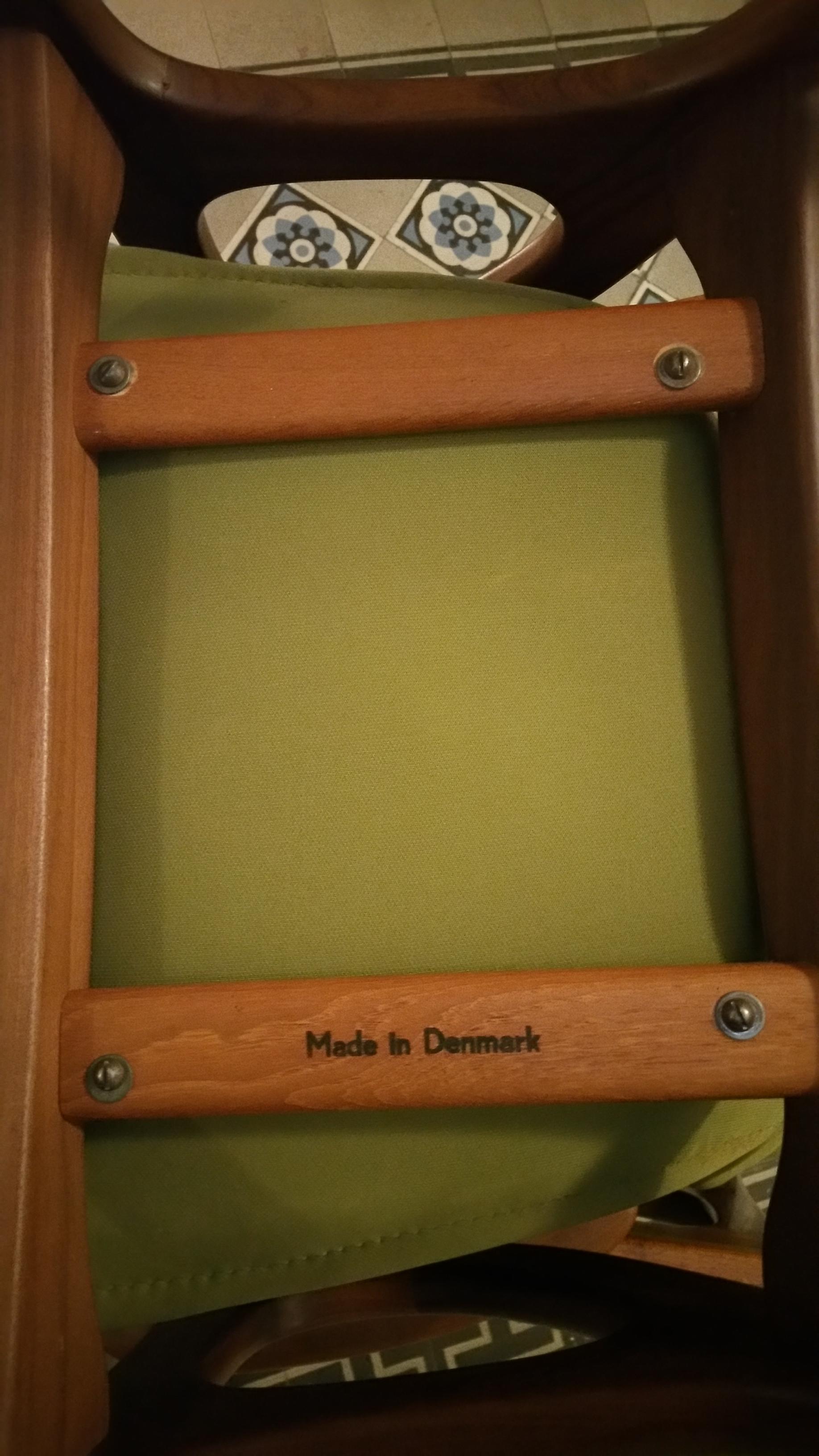 1/2 Chair Rocking chair Danish Aage Christiansen for Erhardsen & Andersen