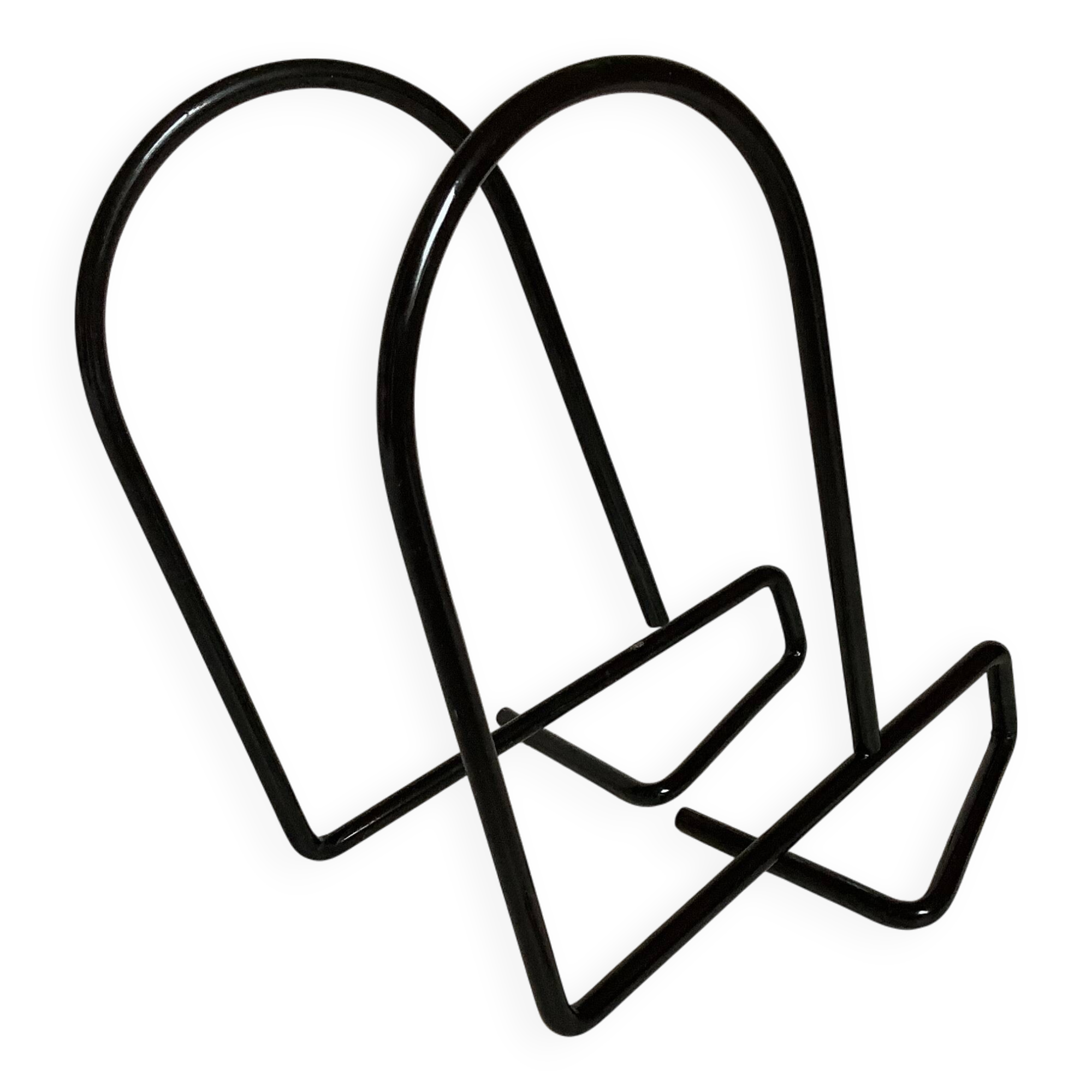 Paire de serre livres métal noir A