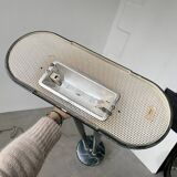 Italian style marble effect halogen floor lamp
