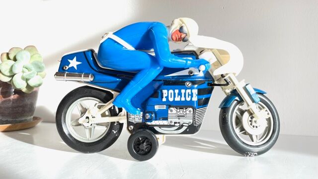 METAL TOY JOUSTRA - France Vintage