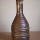 Vase en grès de l'abbaye de Fontgombault, vase décoratif, pot à fleurs, collection, 70's