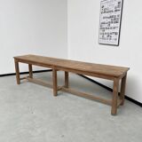 Oak console farm table 3m