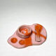 Coquetier rose et orange