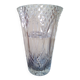 Crystal vase with bouquet holder and crystal barley ears