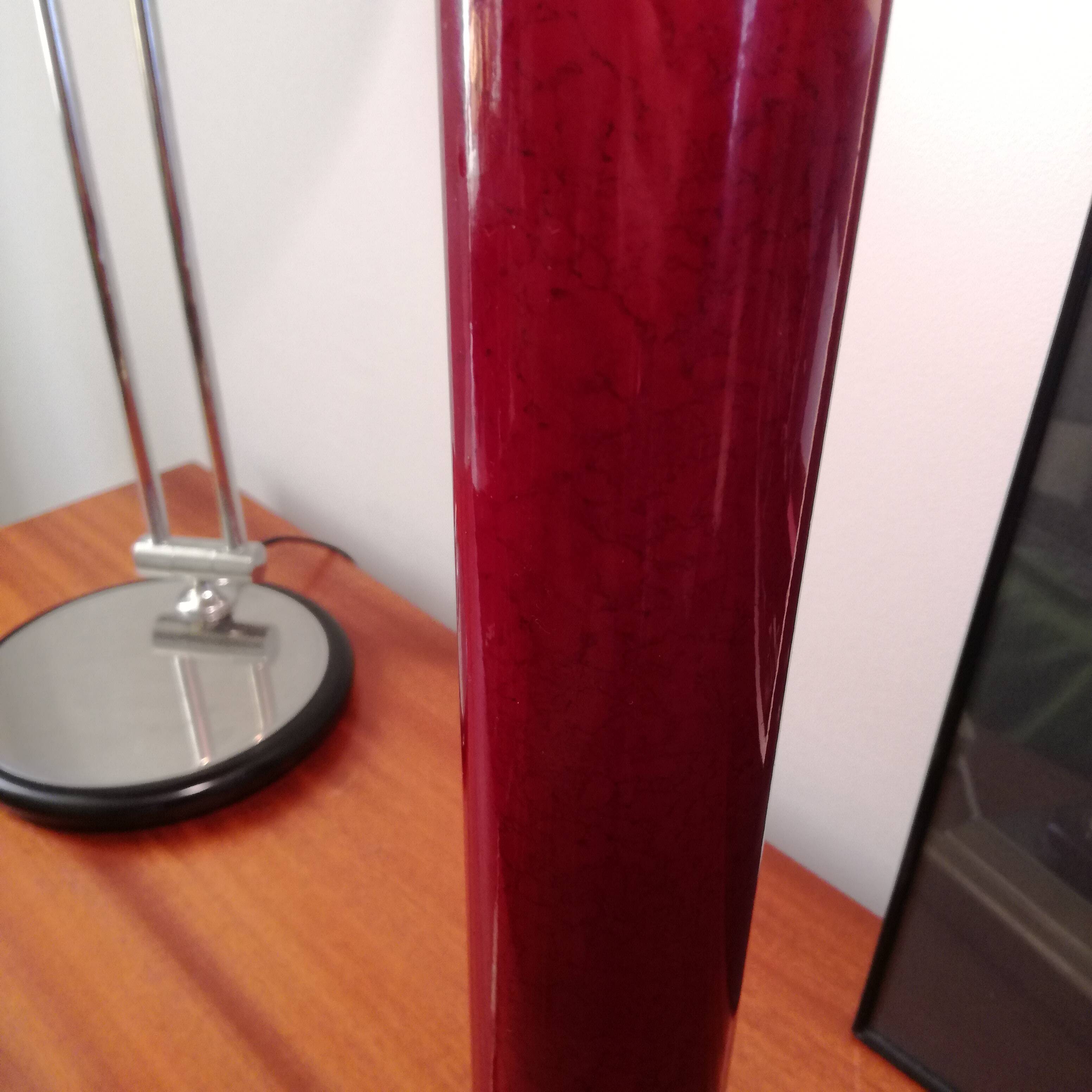 De Schuyneter column lamp in brass 1970