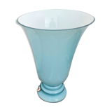 Hand-blown glass double layer table lamp cvv vianne co 1940/50